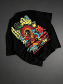Camiseta Over Malhão Tripside “Dragon” - PRETA