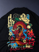 Camiseta Over Malhão Tripside “Dragon” - PRETA