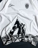 Camiseta Street Oplan World Cup “Esperança” - Off White