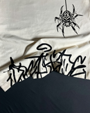 Camiseta Over Malhão Tripside “Graffiti” - BRANCA