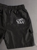 Short Trip Sider Preto Cargo Baggy