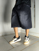 Short Trip Sider Jeans Escuro Grafite