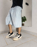 Short Trip Sider Jeans Claro Grafite