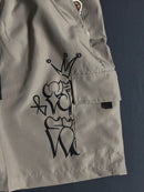 Short Trip Sider Bege Cargo Baggy