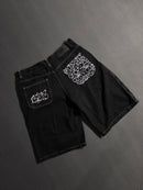 Short Trip Sider Jeans Escuro Grafite